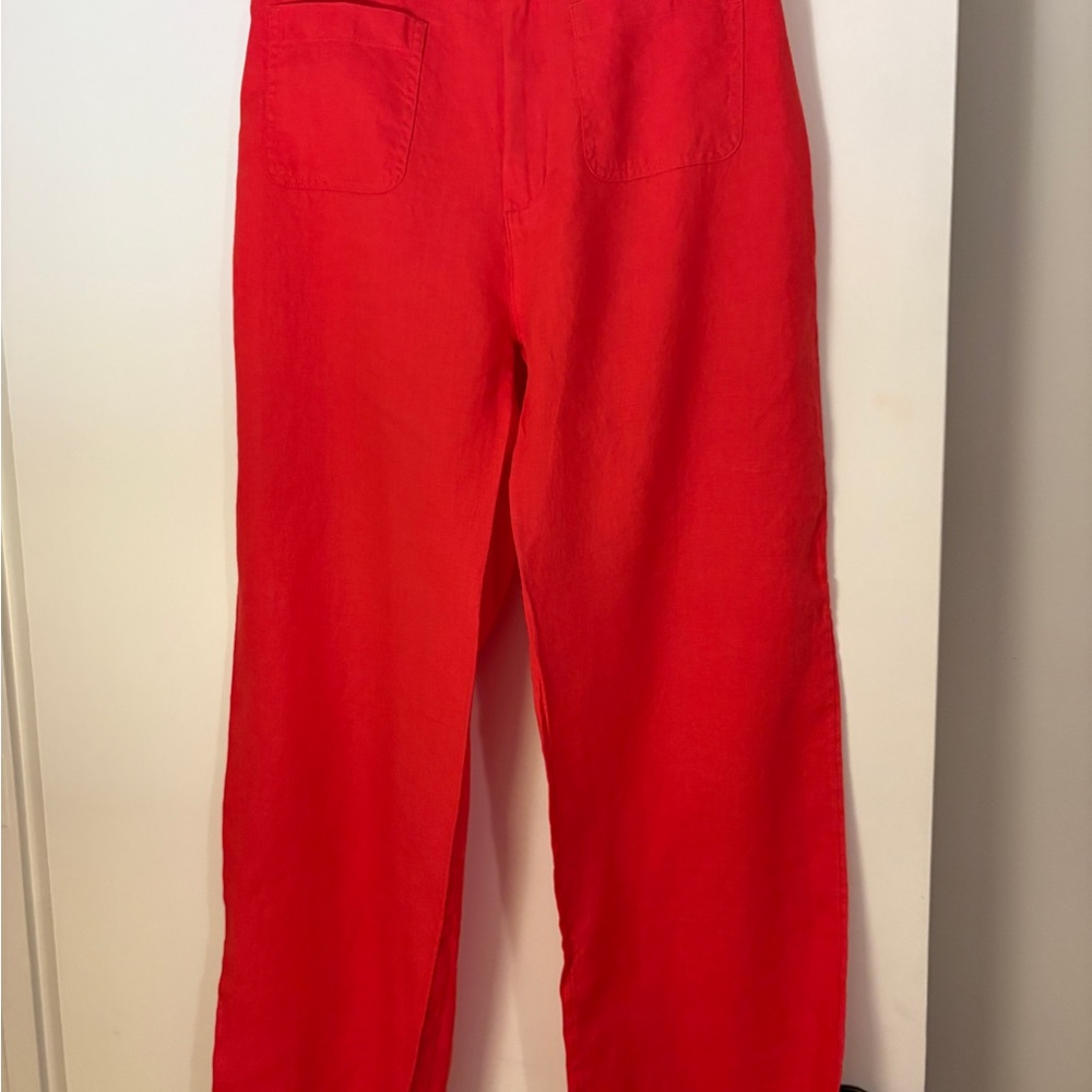 Nicole Miller 100% Linen Pants